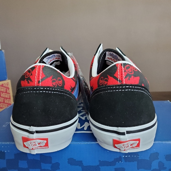 Vans Skate Old Skool Krooked by Natas For Ray Barbee Men Size 13 - Picture 5 of 13